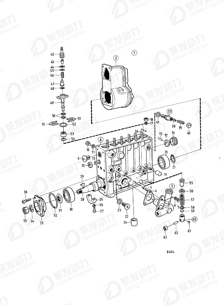 VOLVO Gasket 862422 Drawing